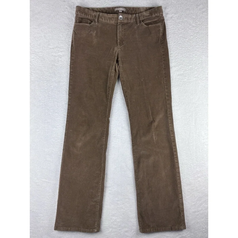 Banana Republic Womens Corduroy Pants Size 29 Light Brown 32x33 Boot Cut‎